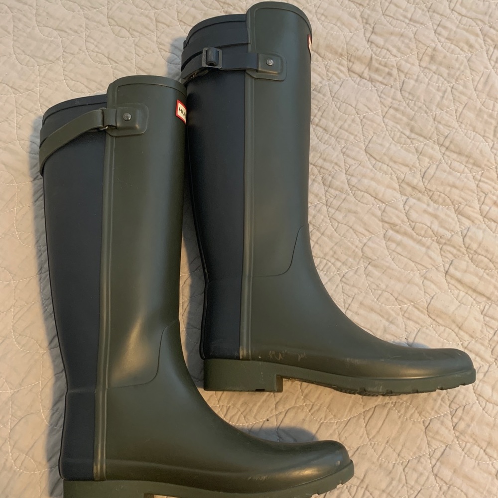 Hunter Bi color boots